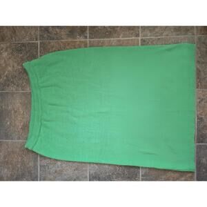 Alain Manoukian Green Knit Skirt Size 2